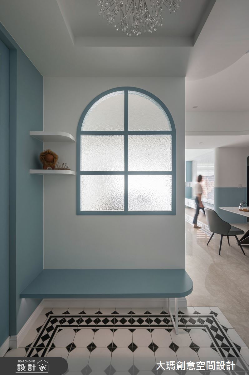 60坪中古屋(5~15年)＿新古典玄關案例圖片＿大瑪創意空間設計有限公司＿大瑪_25之1