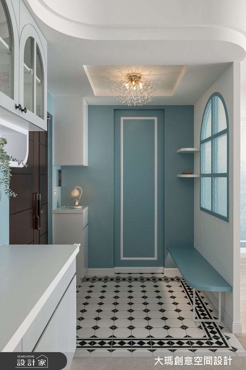 60坪中古屋(5~15年)＿新古典玄關案例圖片＿大瑪創意空間設計有限公司＿大瑪_25之3