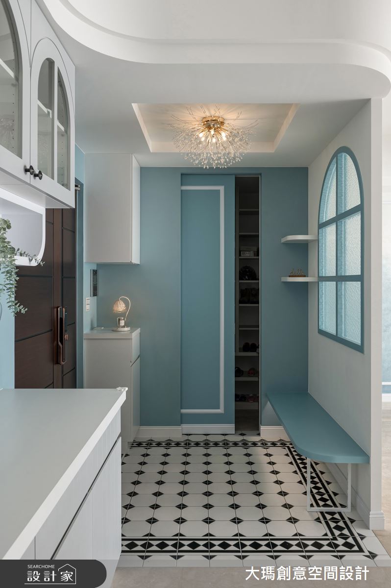 60坪中古屋(5~15年)＿新古典玄關案例圖片＿大瑪創意空間設計有限公司＿大瑪_25之4