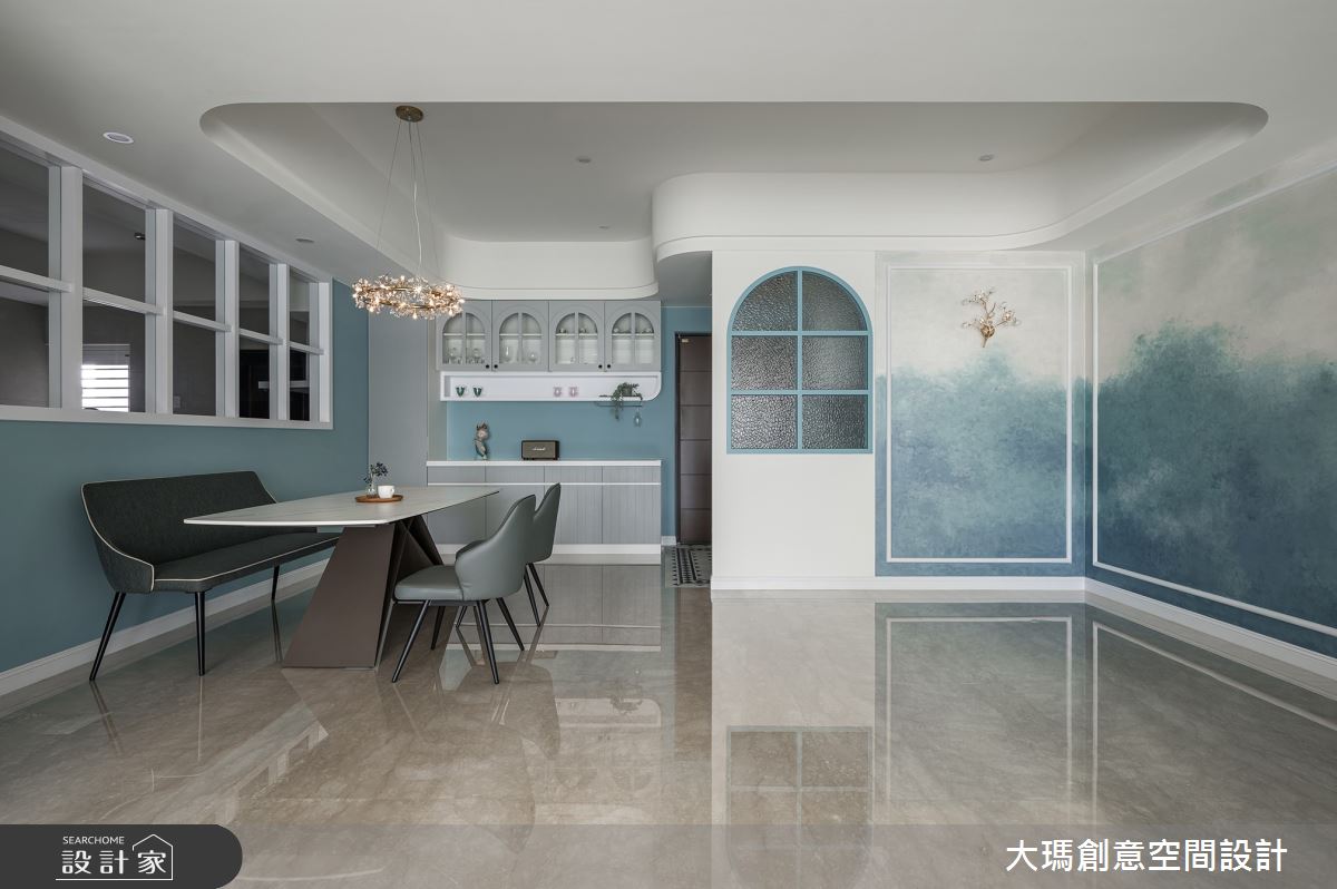 60坪中古屋(5~15年)＿新古典餐廳案例圖片＿大瑪創意空間設計有限公司＿大瑪_25之10
