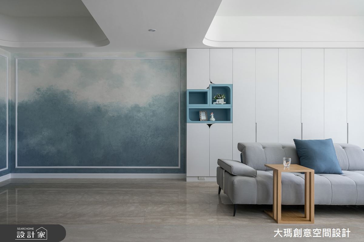 60坪中古屋(5~15年)＿新古典客廳案例圖片＿大瑪創意空間設計有限公司＿大瑪_25之13