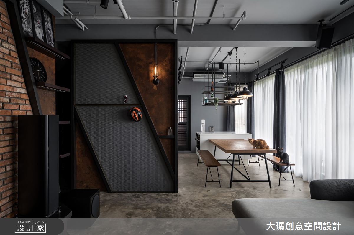 35坪新成屋(5年以下)＿工業風案例圖片＿大瑪創意空間設計有限公司＿大瑪_26之3