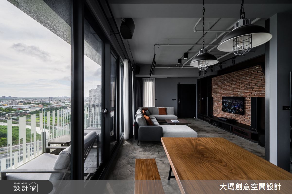 35坪新成屋(5年以下)＿工業風餐廳案例圖片＿大瑪創意空間設計有限公司＿大瑪_26之8