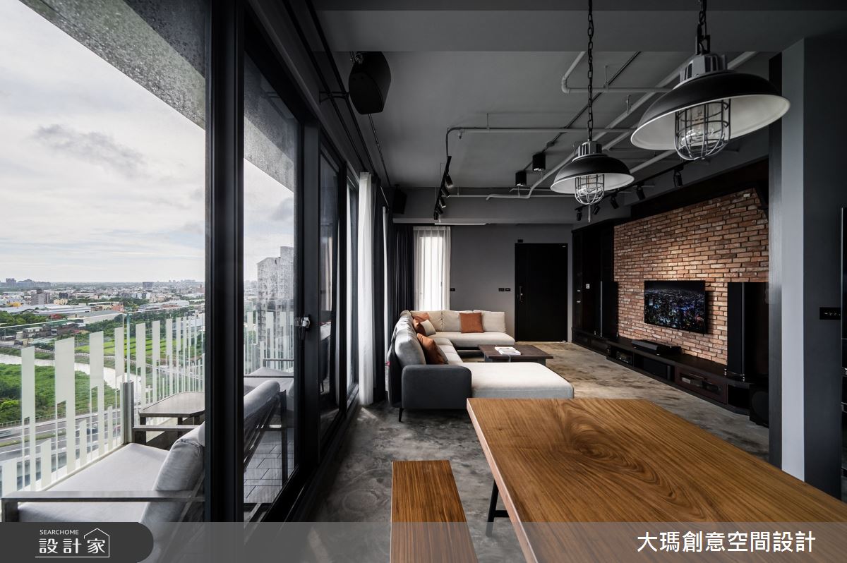 35坪新成屋(5年以下)＿工業風餐廳案例圖片＿大瑪創意空間設計有限公司＿大瑪_26之9