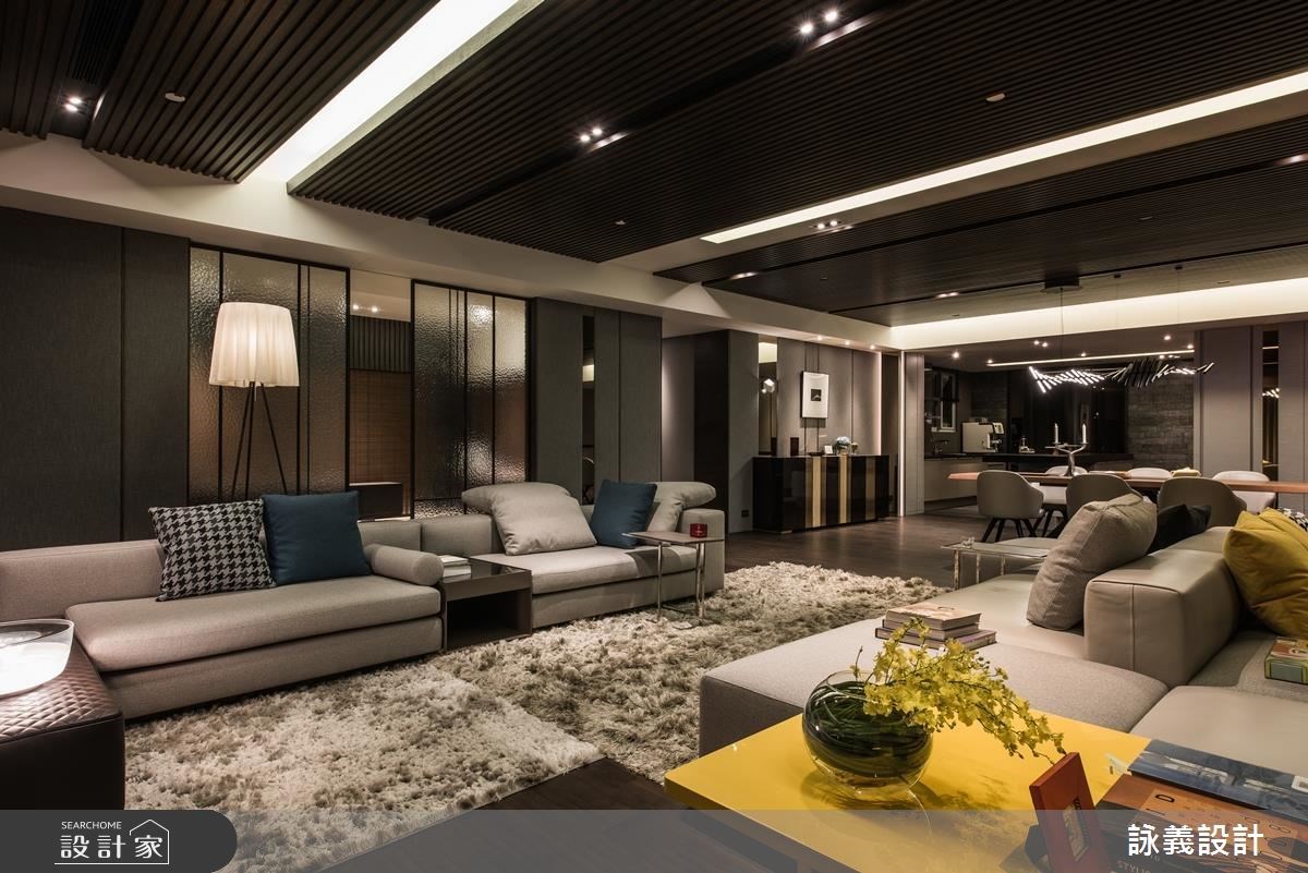 94坪新成屋(5年以下)＿現代風客廳案例圖片＿詠義設計/劉榮祿國際空間設計＿詠義_幾何的深度之6