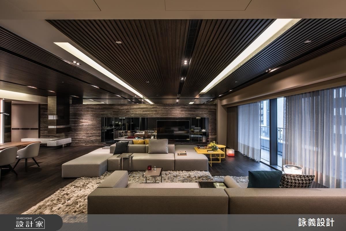 94坪新成屋(5年以下)＿現代風客廳案例圖片＿詠義設計/劉榮祿國際空間設計＿詠義_幾何的深度之7