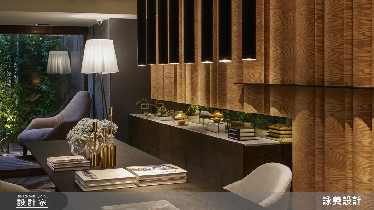 71坪新成屋(5年以下)＿現代風餐廳案例圖片＿詠義設計/劉榮祿國際空間設計＿詠義_深翠‧輕奢之7