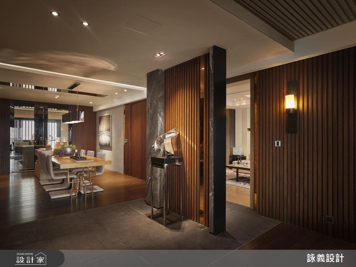 112坪＿現代風餐廳案例圖片＿詠義設計/劉榮祿國際空間設計＿詠義_深邃的義式風尚之3