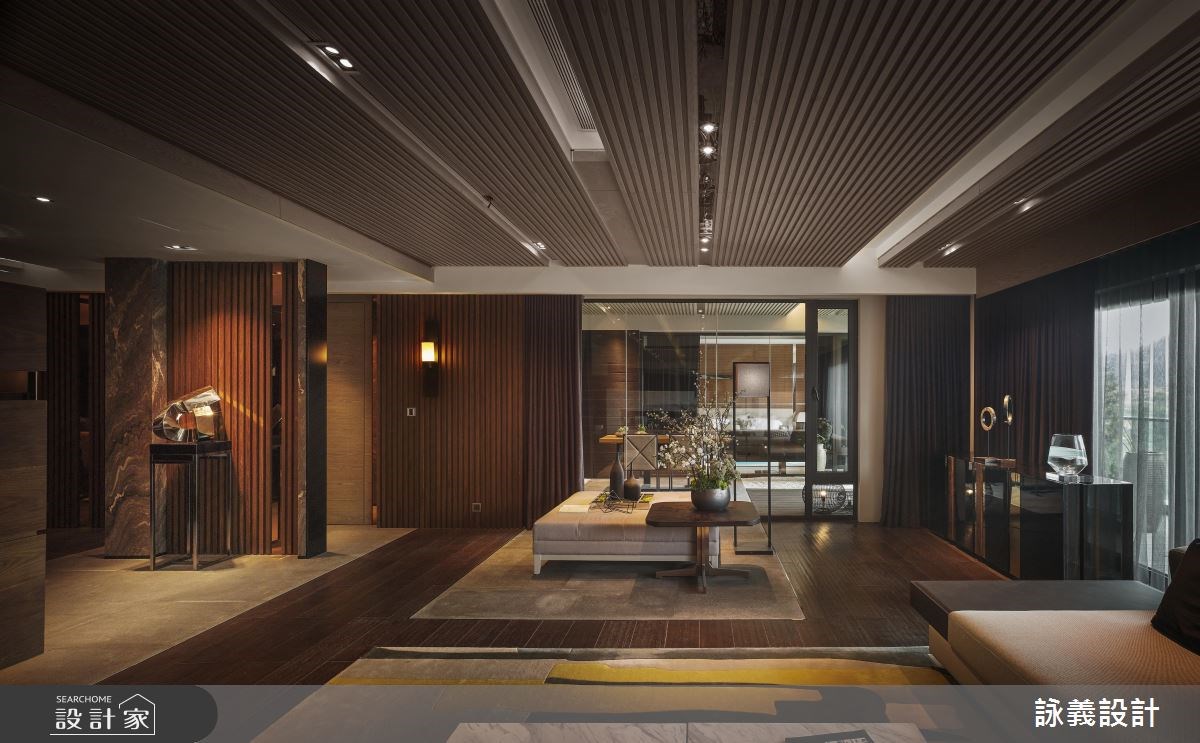 112坪＿現代風客廳案例圖片＿詠義設計/劉榮祿國際空間設計＿詠義_深邃的義式風尚之7