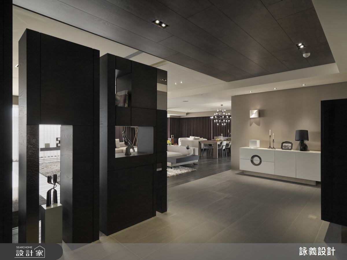 119坪＿現代風玄關案例圖片＿詠義設計/劉榮祿國際空間設計＿詠義_細緻與冷抽象之1