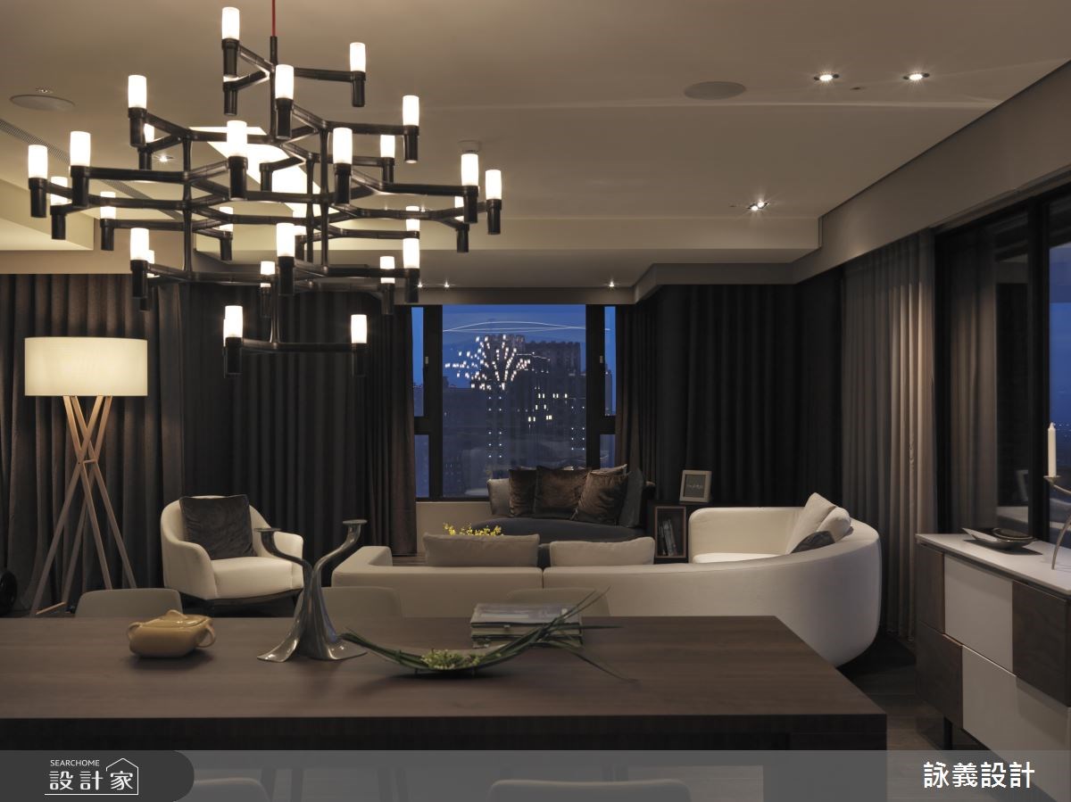 119坪＿現代風餐廳案例圖片＿詠義設計/劉榮祿國際空間設計＿詠義_細緻與冷抽象之9