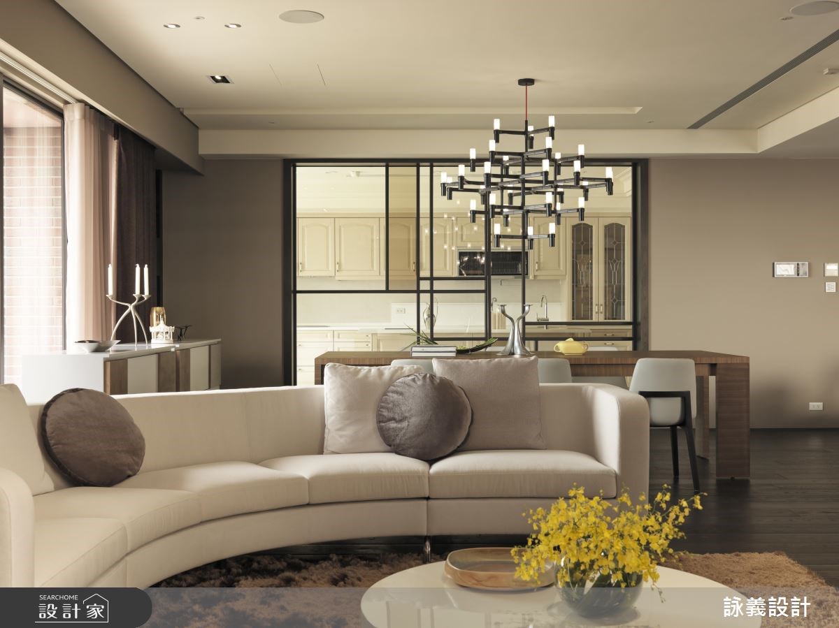 119坪＿現代風客廳案例圖片＿詠義設計/劉榮祿國際空間設計＿詠義_細緻與冷抽象之11