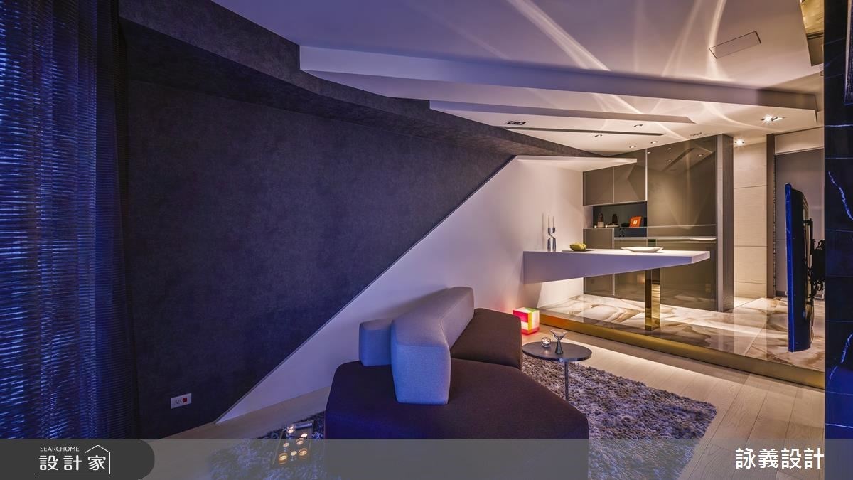 22坪＿現代風客廳案例圖片＿詠義設計/劉榮祿國際空間設計＿詠義_飄浮的城市之4
