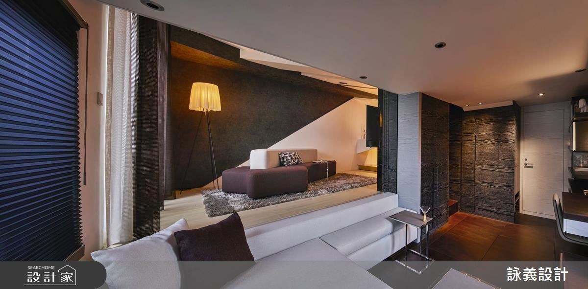 22坪＿現代風客廳案例圖片＿詠義設計/劉榮祿國際空間設計＿詠義_飄浮的城市之7