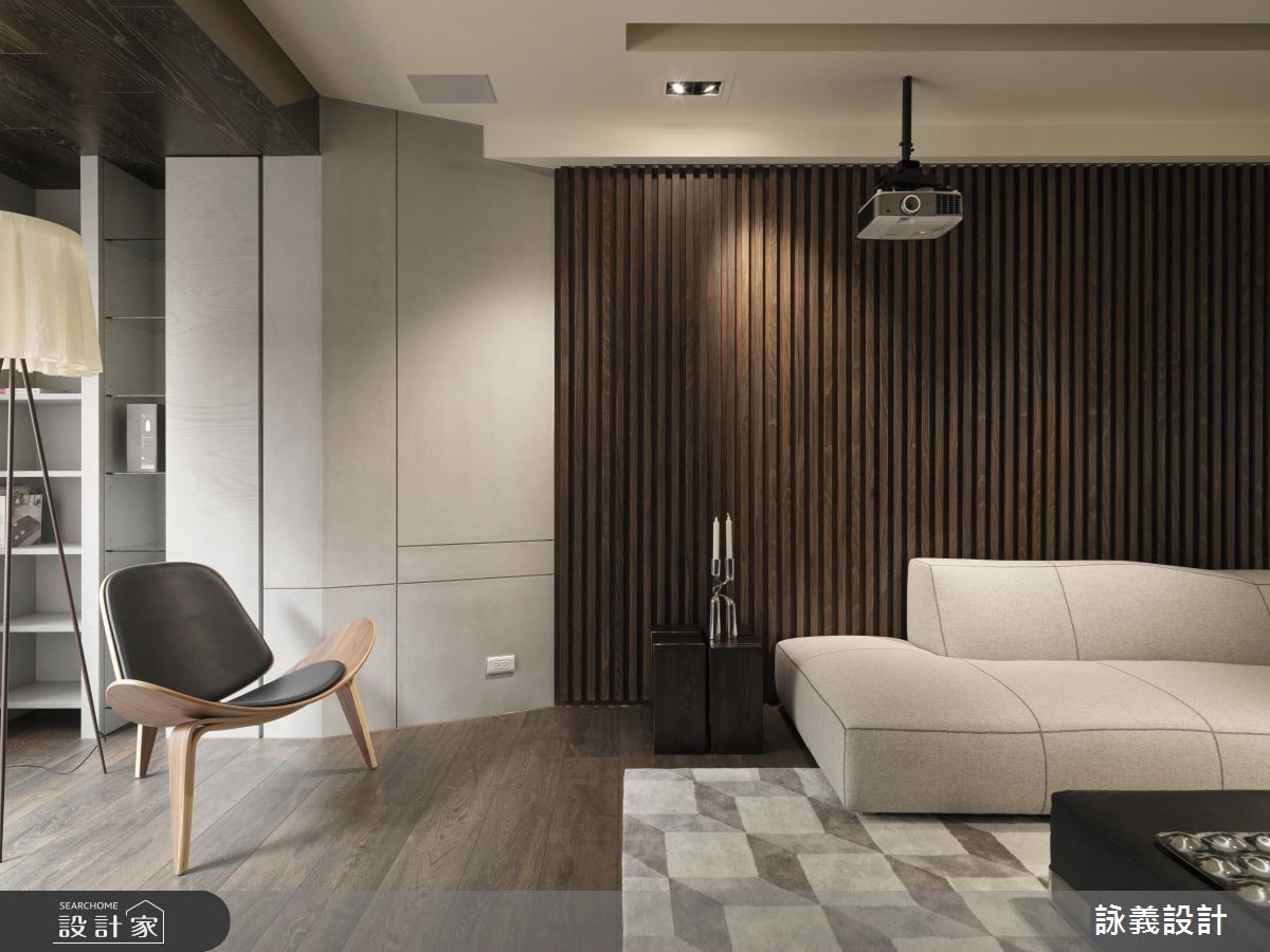 新成屋(5年以下)＿現代風客廳案例圖片＿詠義設計/劉榮祿國際空間設計＿詠義_寧靜之3