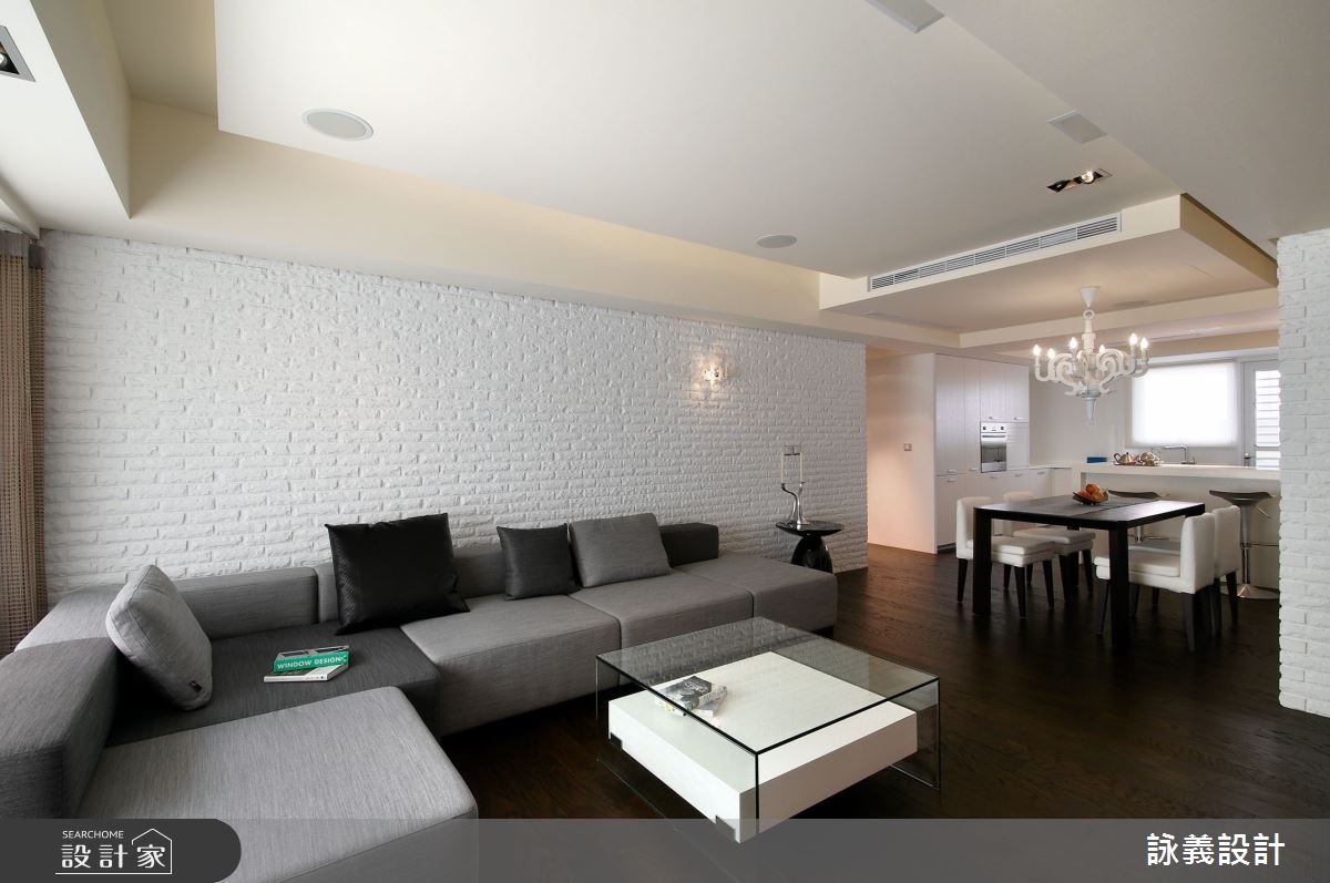45坪老屋(16~30年)＿簡約風客廳餐廳案例圖片＿詠義設計/劉榮祿國際空間設計＿詠義_生活的美術館之2