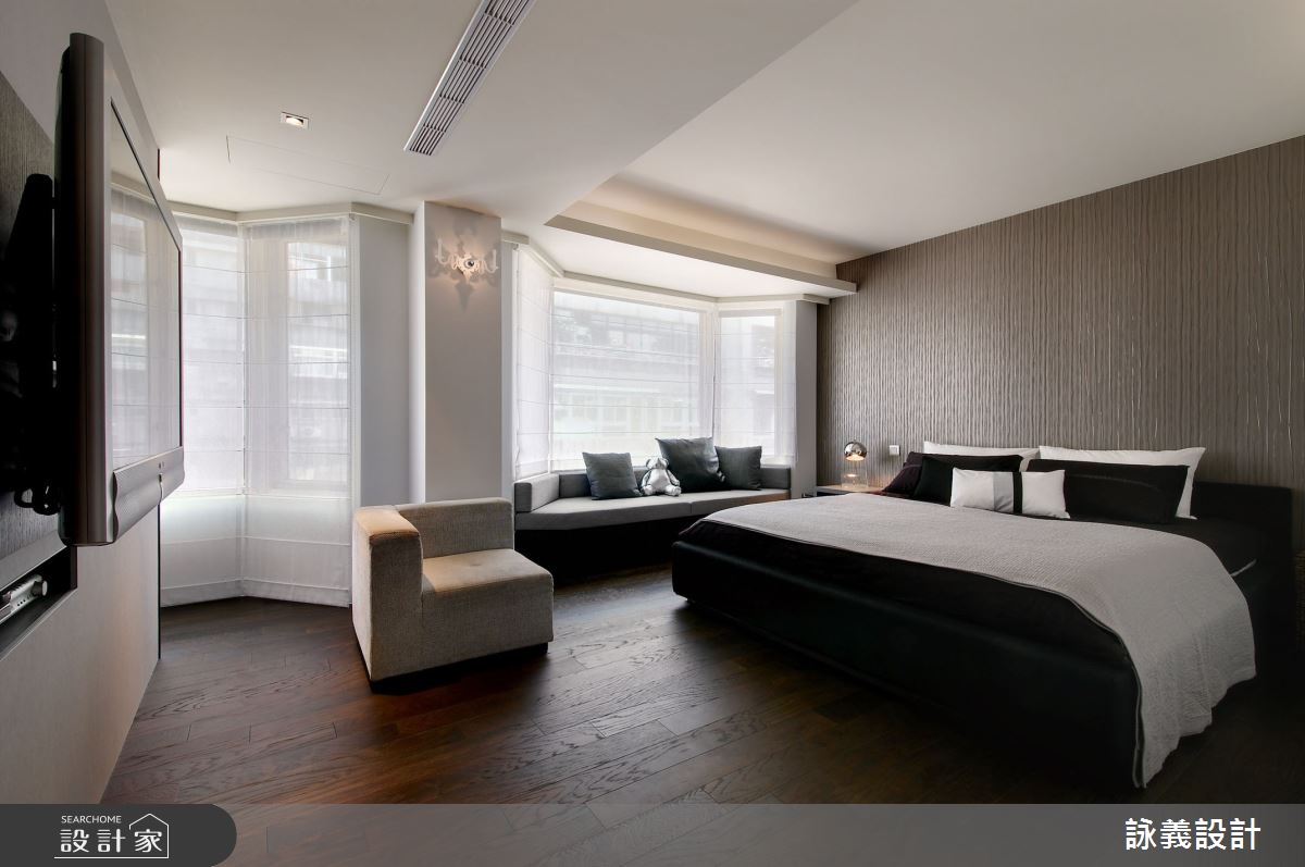 45坪老屋(16~30年)＿簡約風臥室臥榻案例圖片＿詠義設計/劉榮祿國際空間設計＿詠義_生活的美術館之5