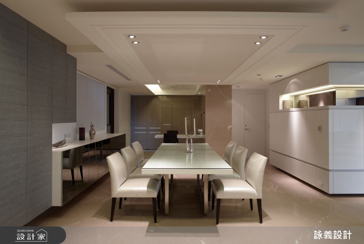 80坪新成屋(5年以下)＿簡約風餐廳案例圖片＿詠義設計/劉榮祿國際空間設計＿詠義_潘宅之4
