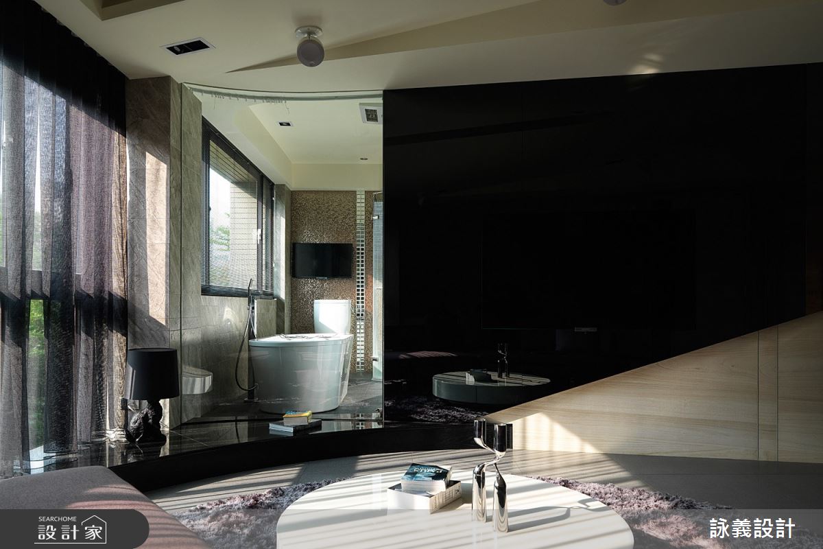 33坪中古屋(5~15年)＿現代風客廳案例圖片＿詠義設計/劉榮祿國際空間設計＿詠義_流動的綠意之3