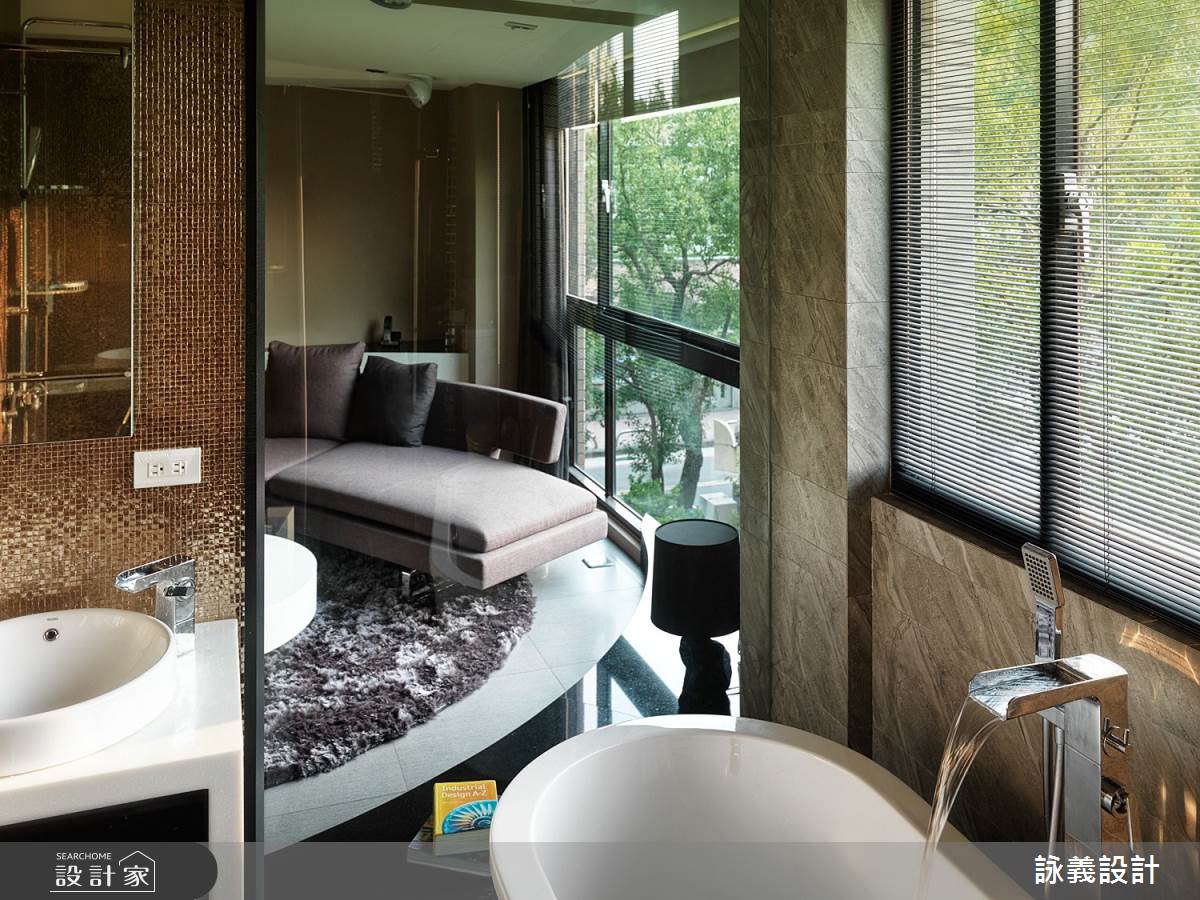 33坪中古屋(5~15年)＿現代風浴室案例圖片＿詠義設計/劉榮祿國際空間設計＿詠義_流動的綠意之7