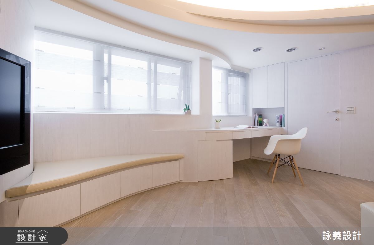 中古屋(5~15年)＿簡約風客廳書房案例圖片＿詠義設計/劉榮祿國際空間設計＿詠義_葉宅之6
