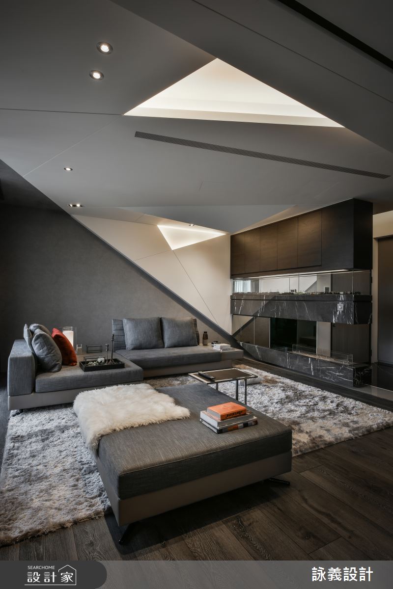 61坪新成屋(5年以下)＿現代風客廳案例圖片＿詠義設計/劉榮祿國際空間設計＿詠義_光影與空間在此相遇之4