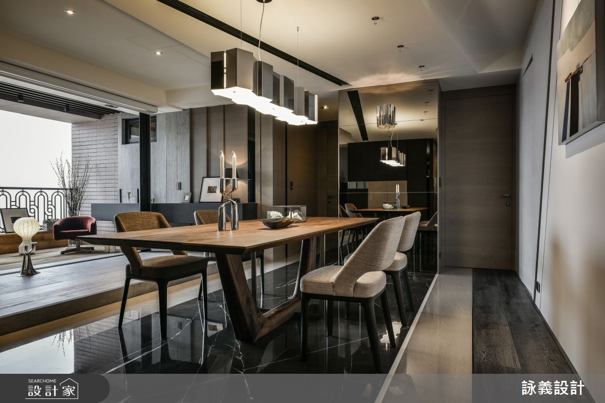 61坪新成屋(5年以下)＿現代風餐廳案例圖片＿詠義設計/劉榮祿國際空間設計＿詠義_光影與空間在此相遇之9