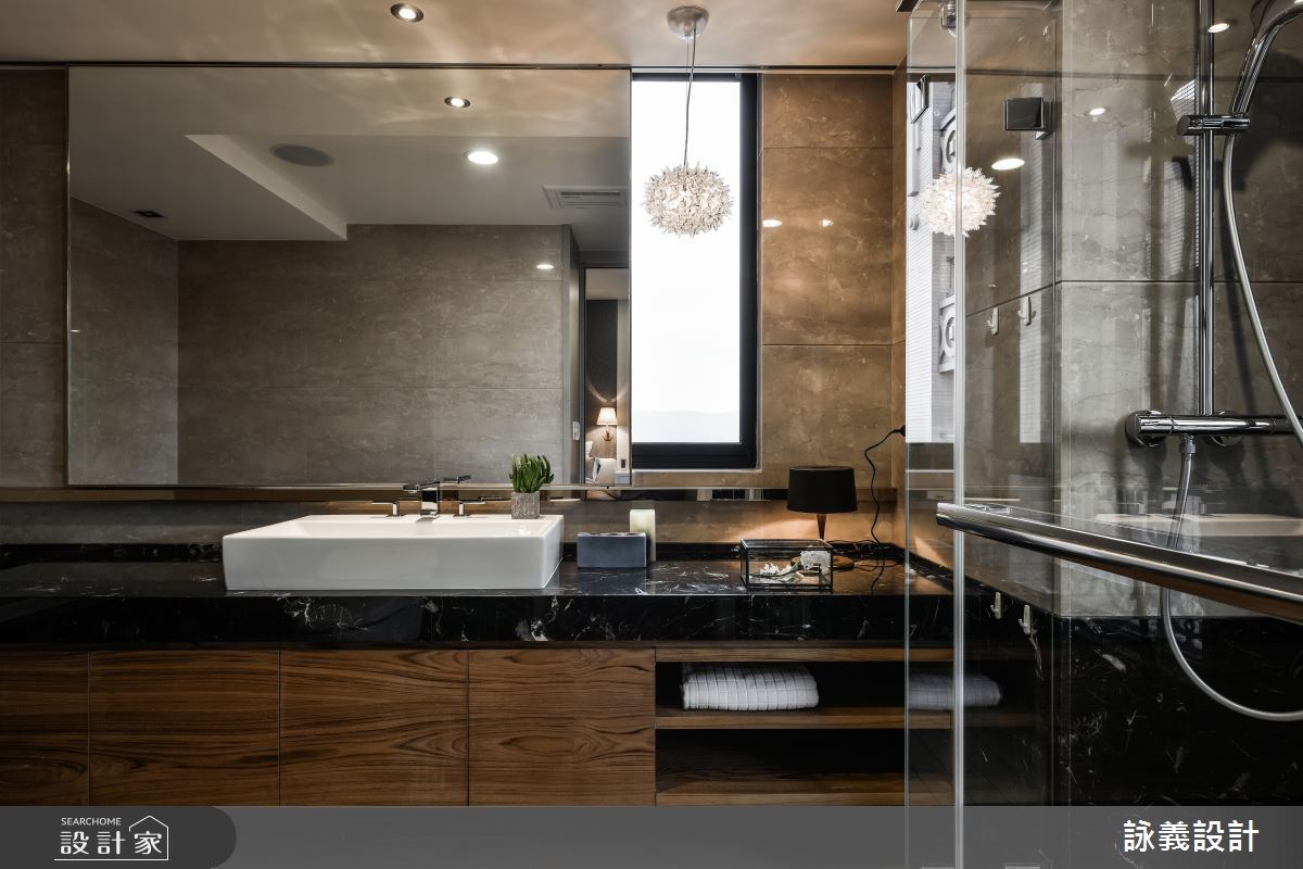 61坪新成屋(5年以下)＿現代風浴室案例圖片＿詠義設計/劉榮祿國際空間設計＿詠義_光影與空間在此相遇之12