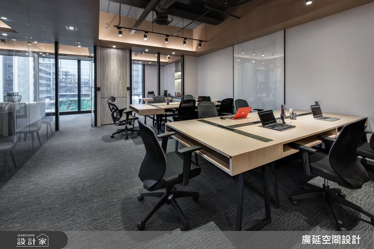 40坪新成屋(5年以下)＿現代風商業空間案例圖片＿廣延空間設計＿廣延_01.台北澳盛集團辦公室之18
