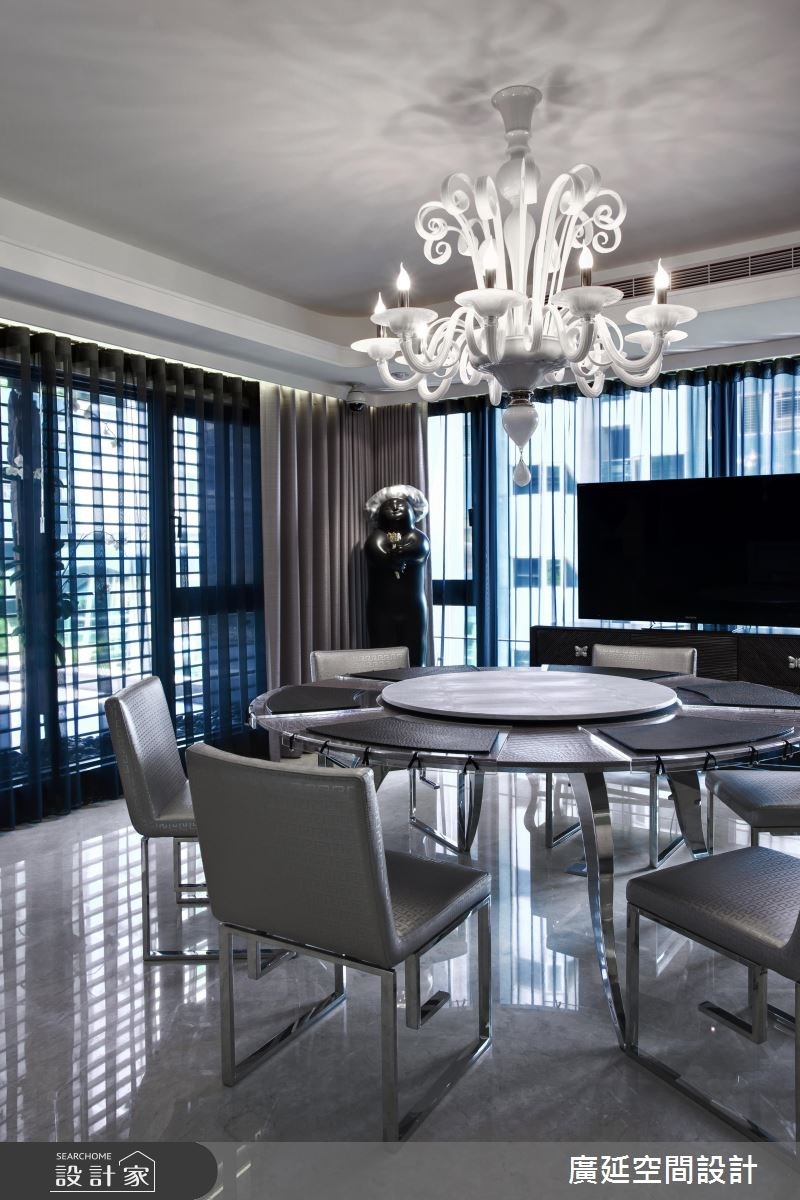 100坪新成屋(5年以下)＿現代風餐廳案例圖片＿廣延空間設計＿廣延_03.台北劉宅之20