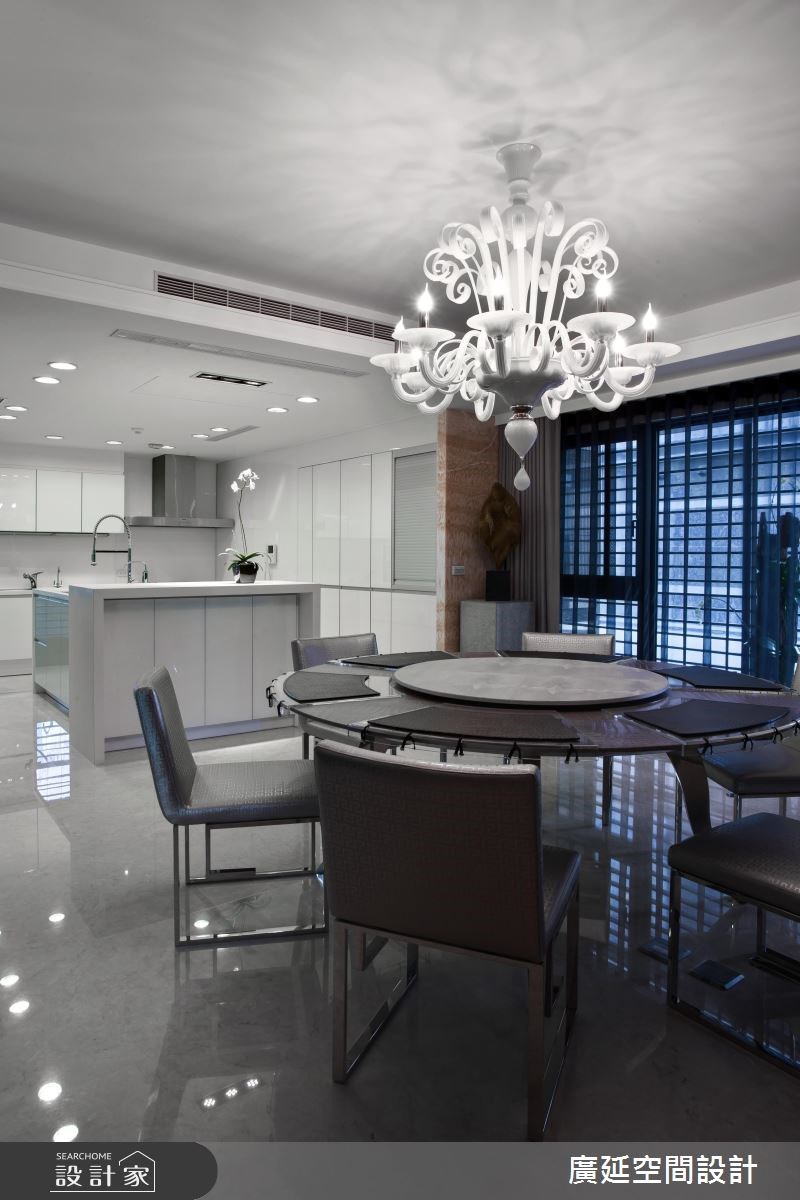 100坪新成屋(5年以下)＿現代風餐廳案例圖片＿廣延空間設計＿廣延_03.台北劉宅之22