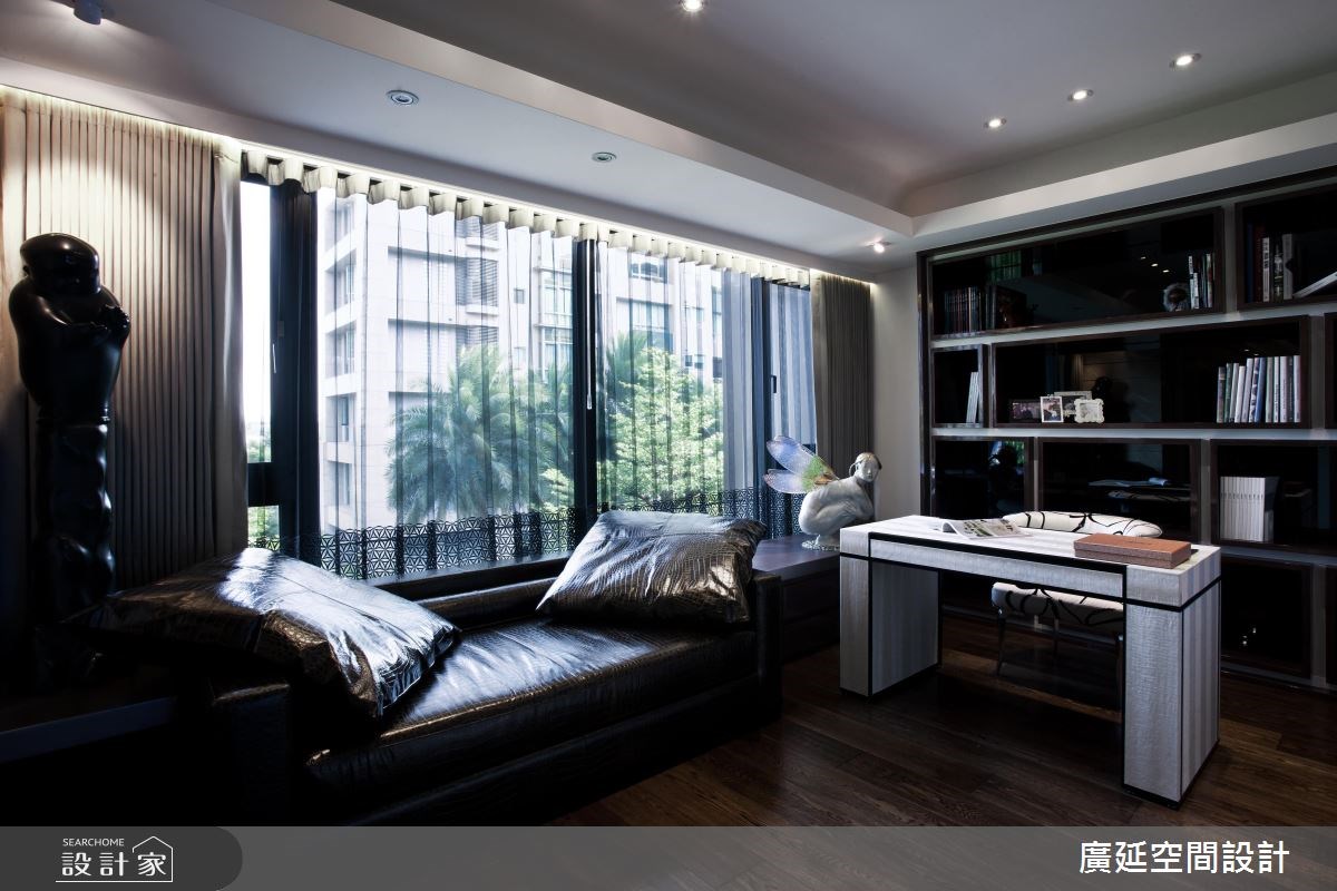 100坪新成屋(5年以下)＿現代風書房案例圖片＿廣延空間設計＿廣延_03.台北劉宅之28