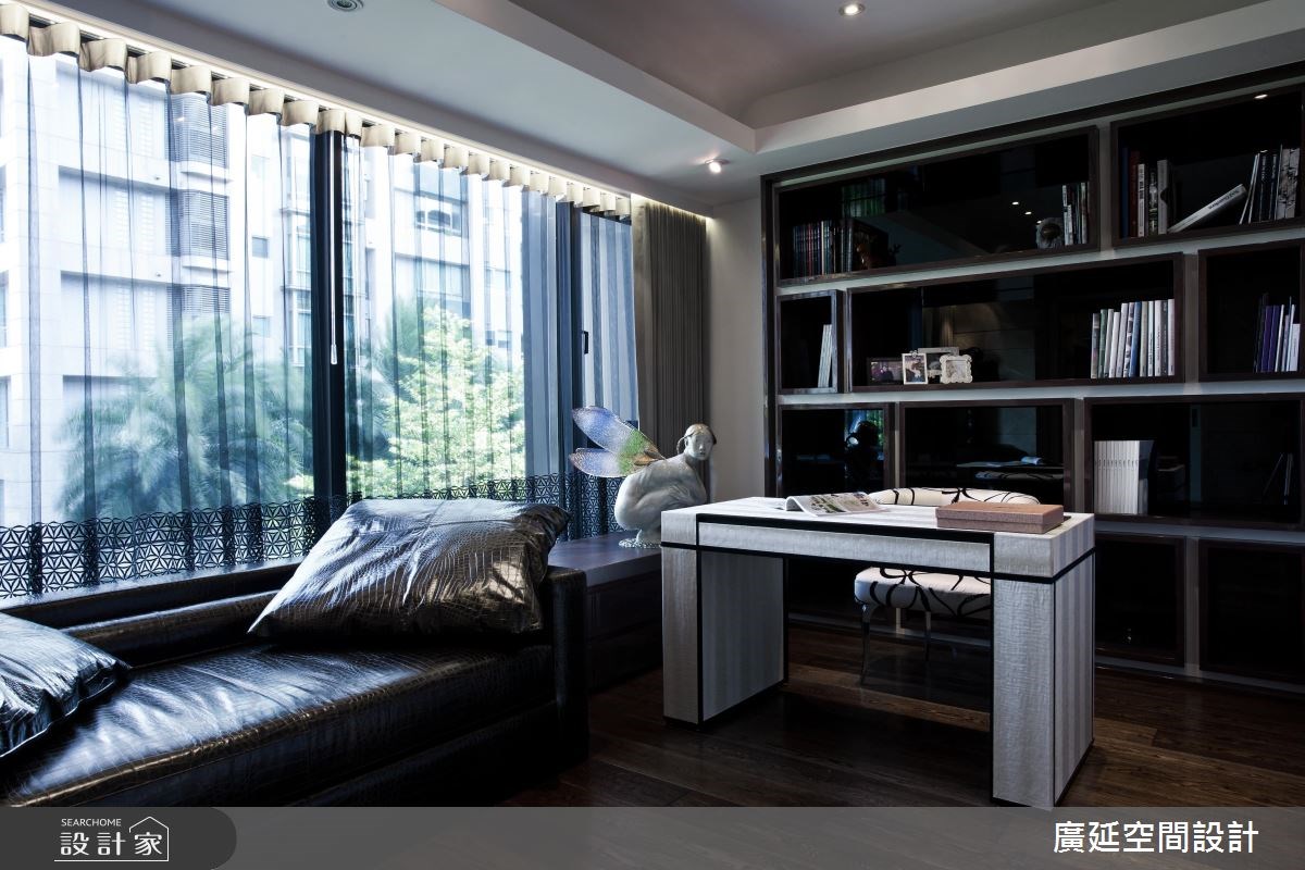 100坪新成屋(5年以下)＿現代風書房案例圖片＿廣延空間設計＿廣延_03.台北劉宅之29