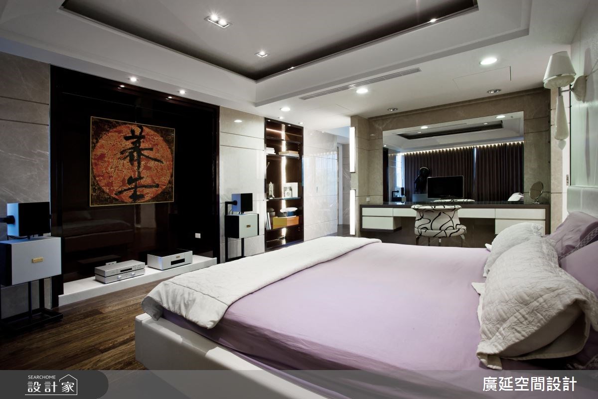 100坪新成屋(5年以下)＿現代風臥室案例圖片＿廣延空間設計＿廣延_03.台北劉宅之33