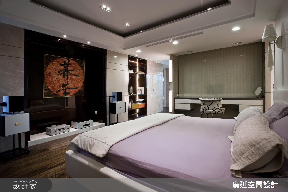 100坪新成屋(5年以下)＿現代風臥室案例圖片＿廣延空間設計＿廣延_03.台北劉宅之34