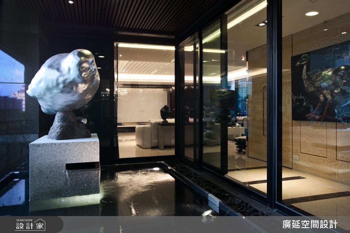 100坪新成屋(5年以下)＿現代風陽台案例圖片＿廣延空間設計＿廣延_03.台北劉宅之49