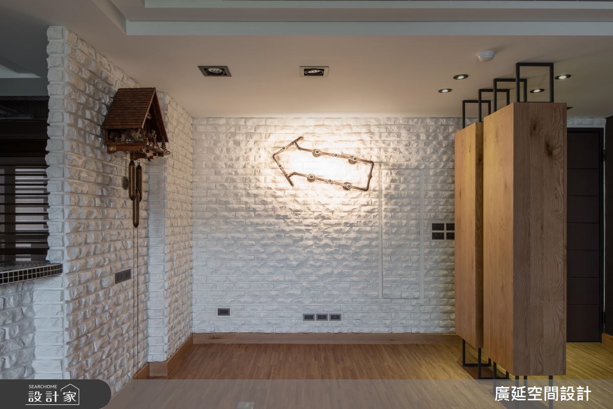 28坪新成屋(5年以下)＿混搭風客廳案例圖片＿廣延空間設計＿廣延_04.台北張宅之5