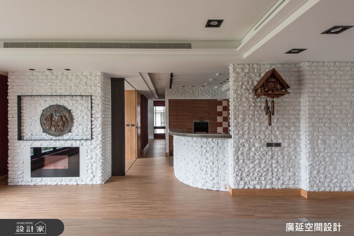 28坪新成屋(5年以下)＿混搭風吧檯案例圖片＿廣延空間設計＿廣延_04.台北張宅之8