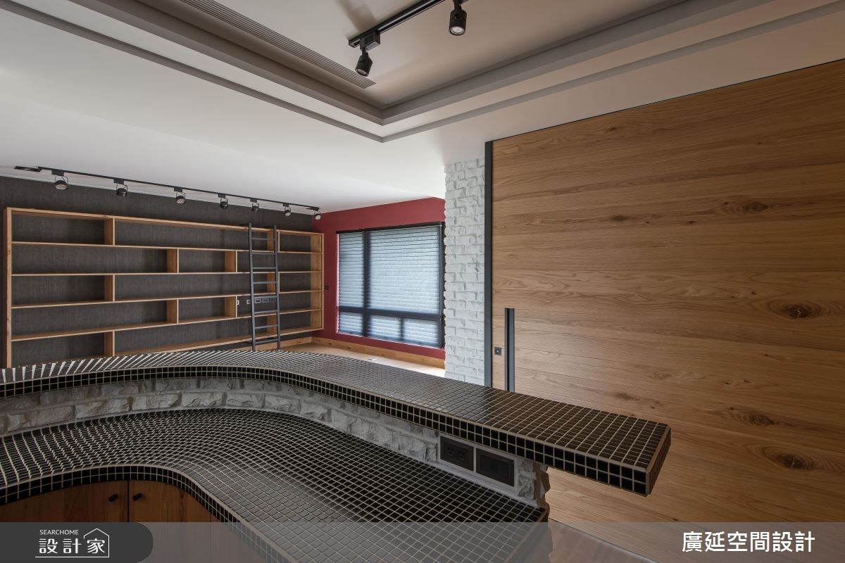 28坪新成屋(5年以下)＿混搭風吧檯案例圖片＿廣延空間設計＿廣延_04.台北張宅之13