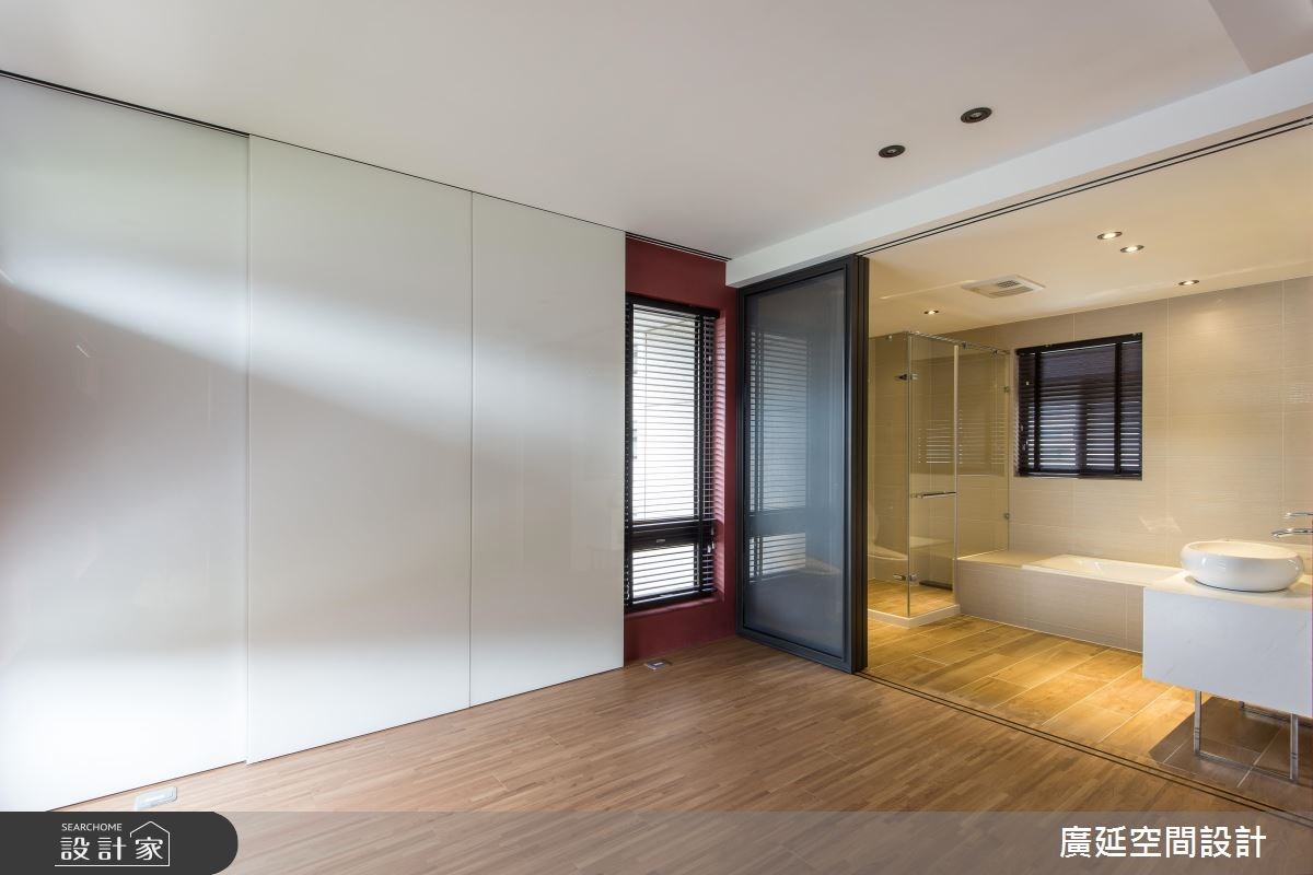 28坪新成屋(5年以下)＿混搭風臥室案例圖片＿廣延空間設計＿廣延_04.台北張宅之23