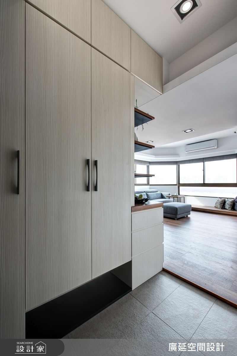 16坪中古屋(5~15年)＿休閒風玄關案例圖片＿廣延空間設計＿廣延_05之1