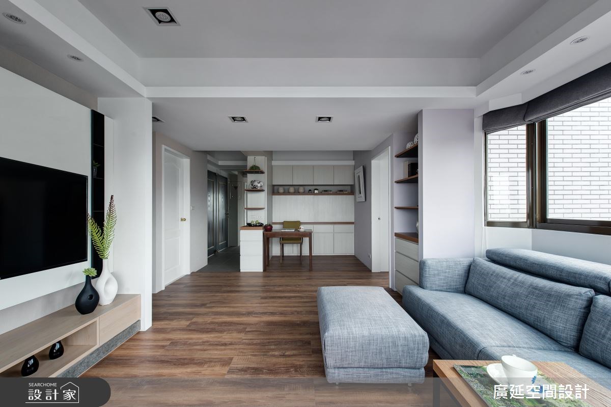 16坪中古屋(5~15年)＿休閒風客廳案例圖片＿廣延空間設計＿廣延_05之5