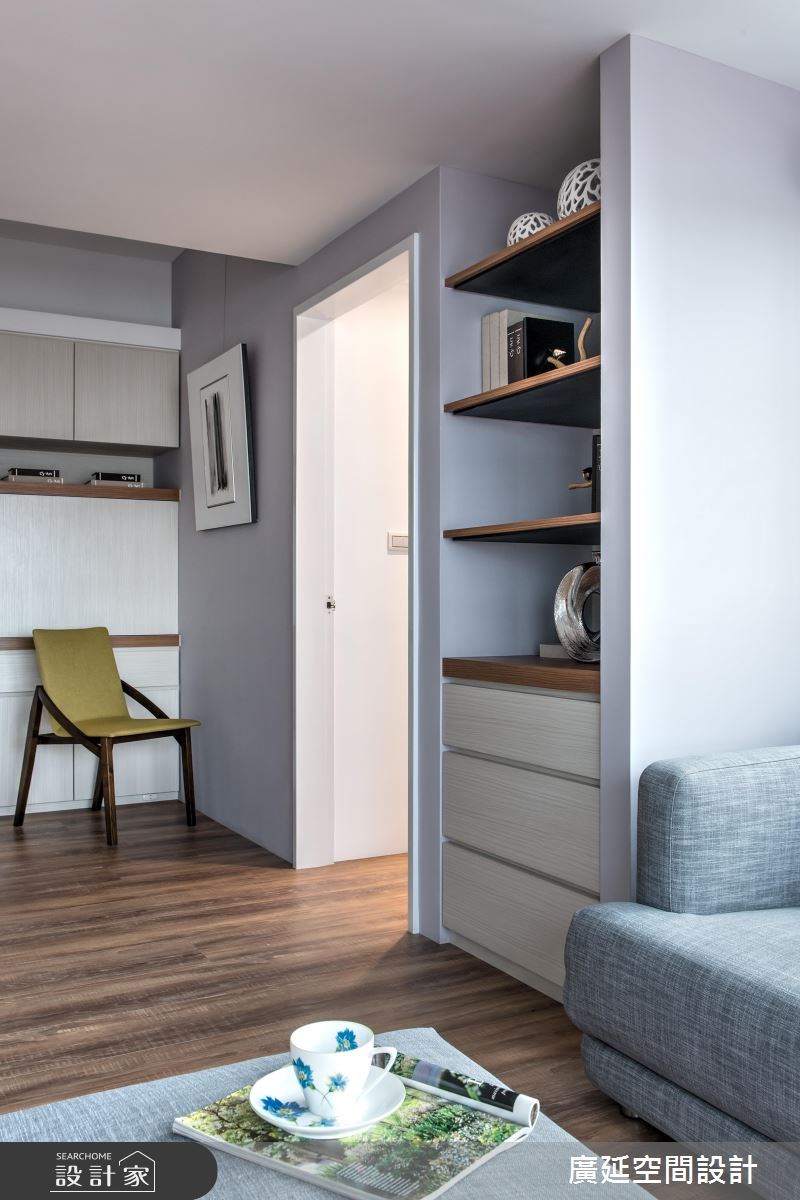 16坪中古屋(5~15年)＿休閒風客廳案例圖片＿廣延空間設計＿廣延_05之11