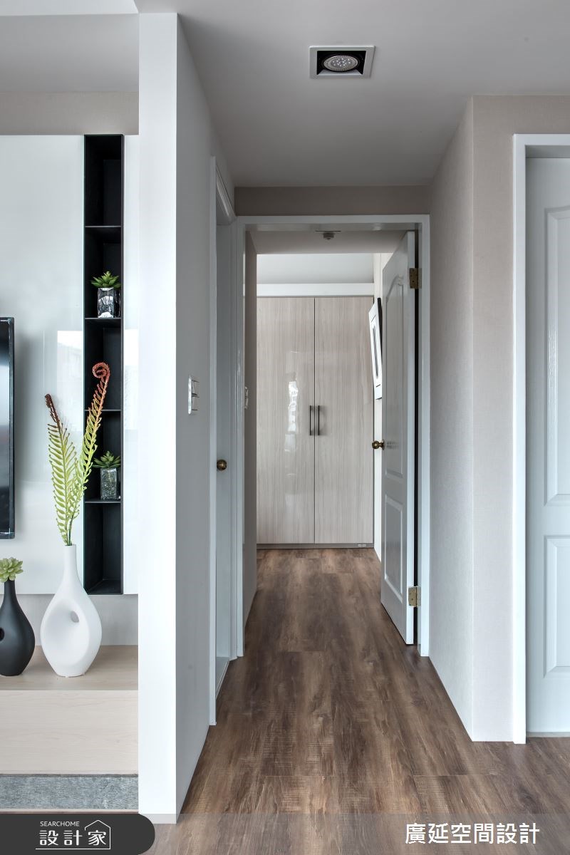 16坪中古屋(5~15年)＿休閒風走廊案例圖片＿廣延空間設計＿廣延_05之13