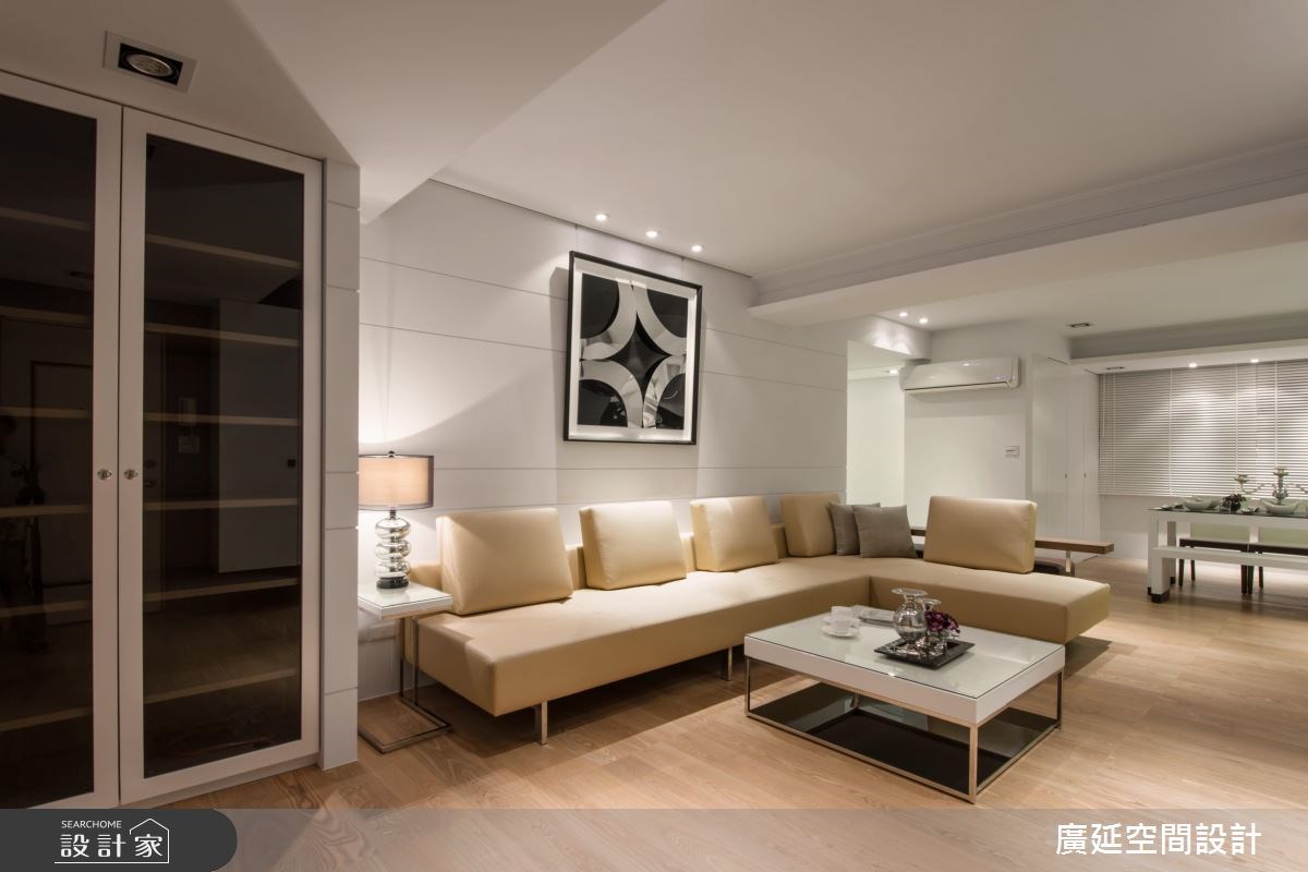 35坪老屋(31~40年)＿現代風客廳案例圖片＿廣延空間設計＿廣延_06.台北梁宅之1