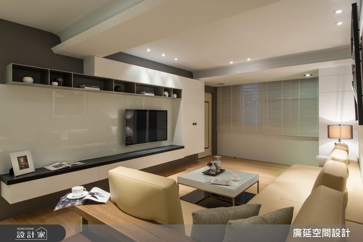 35坪老屋(31~40年)＿現代風客廳案例圖片＿廣延空間設計＿廣延_06.台北梁宅之5