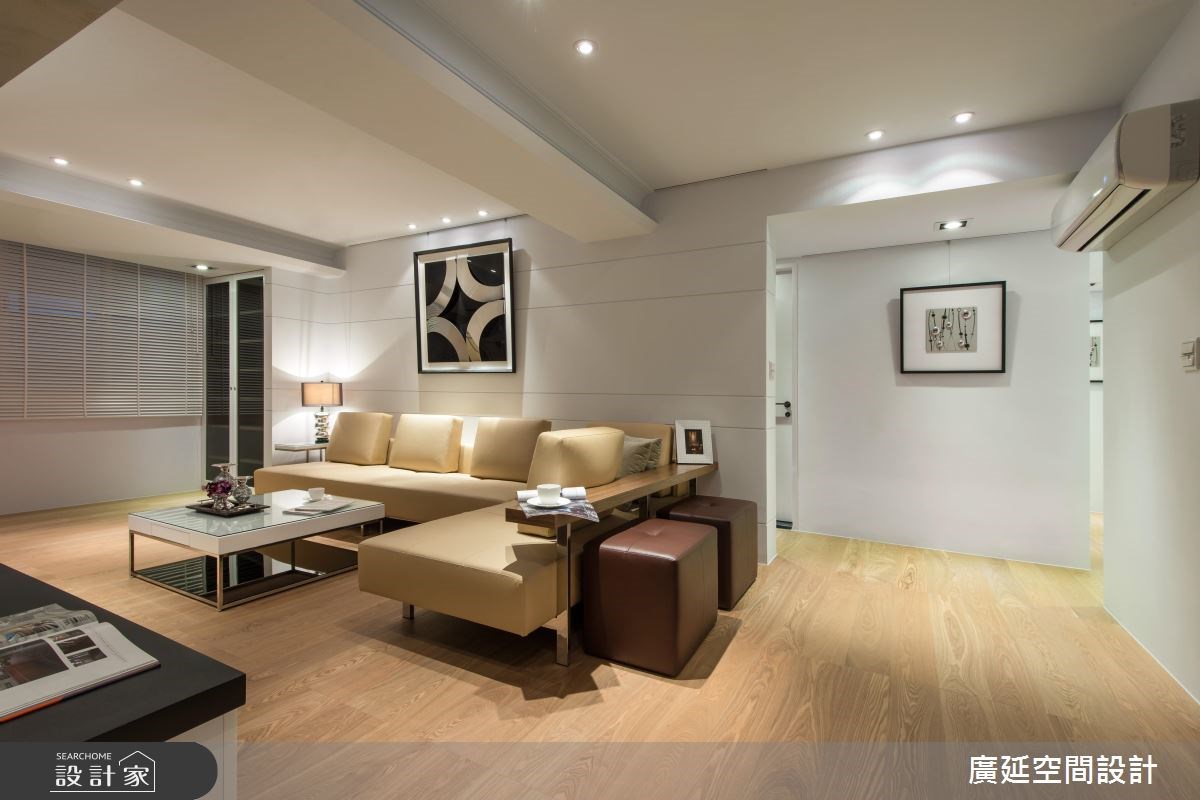 35坪老屋(31~40年)＿現代風客廳案例圖片＿廣延空間設計＿廣延_06.台北梁宅之7