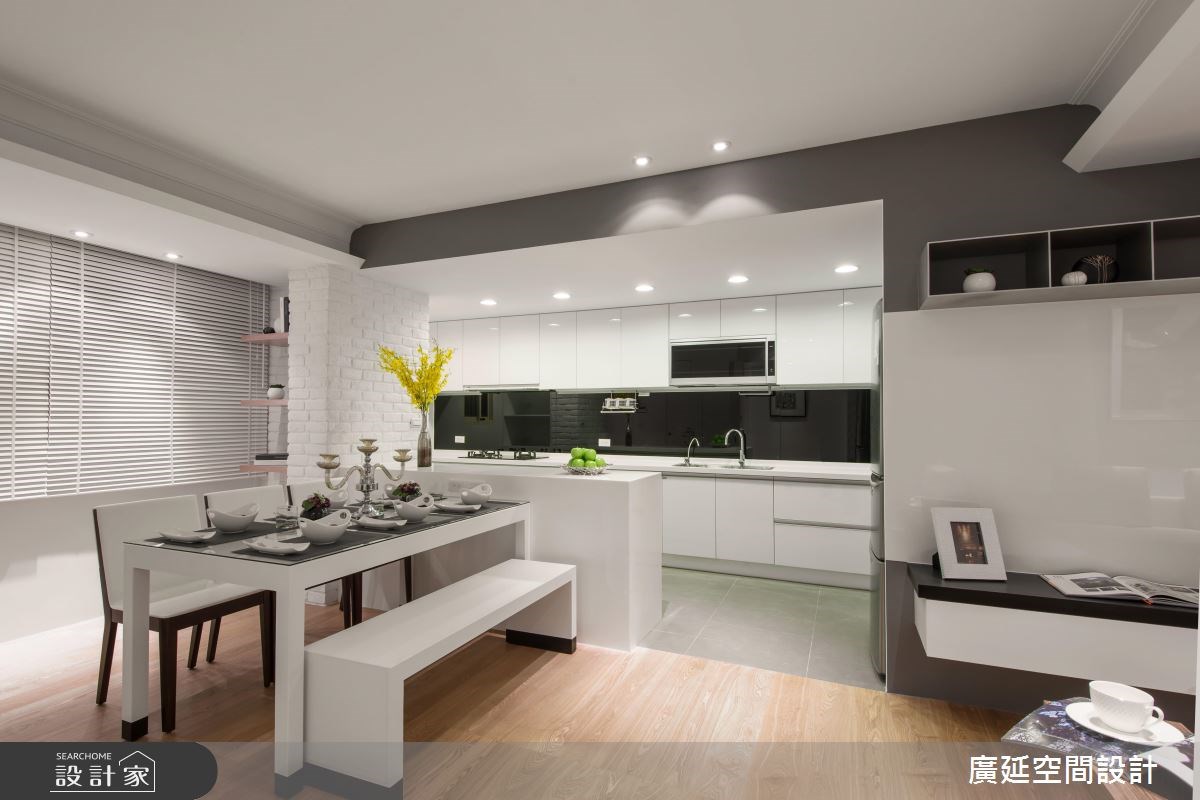 35坪老屋(31~40年)＿現代風餐廳案例圖片＿廣延空間設計＿廣延_06.台北梁宅之10