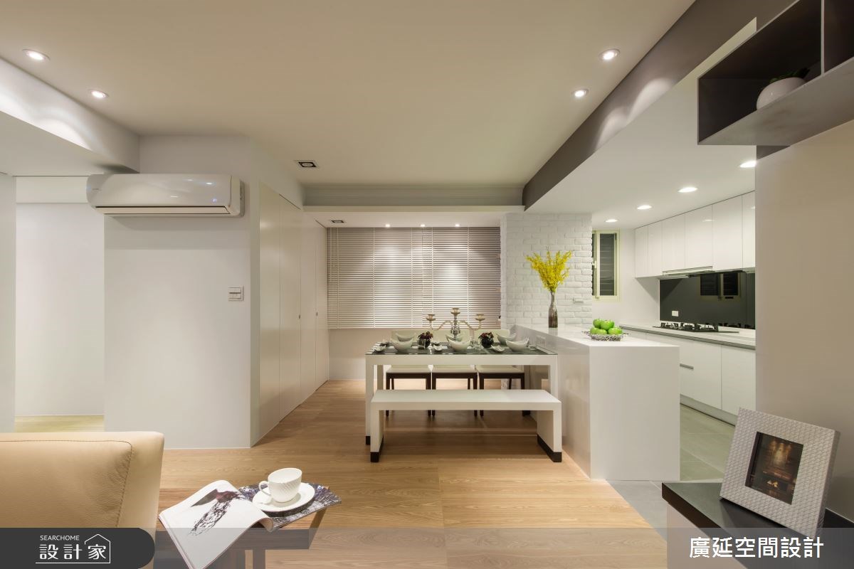 35坪老屋(31~40年)＿現代風餐廳案例圖片＿廣延空間設計＿廣延_06.台北梁宅之12