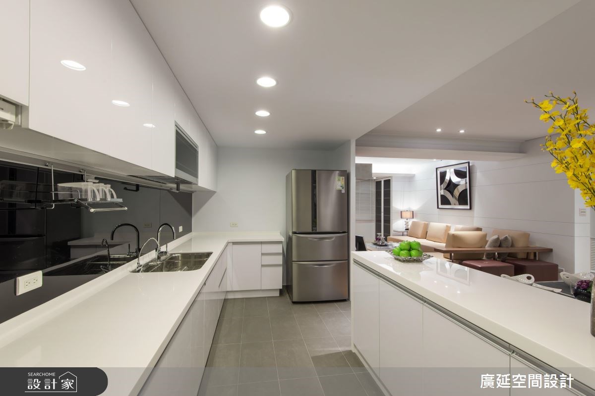 35坪老屋(31~40年)＿現代風廚房案例圖片＿廣延空間設計＿廣延_06.台北梁宅之15